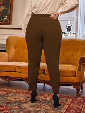 Calça Skinny Social De Cintura Alta Plus Size